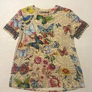 Johnny Was Butterfly Blouse